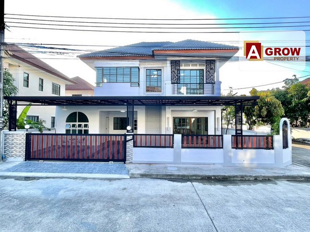 บ้านเต็มสิริเพลส 3  เส้นเมนต้นโครงกาาร ถ.มิตรไมตรี 12/1  หนองจอก  รีโนเวทใหม่พร้อมอยู่