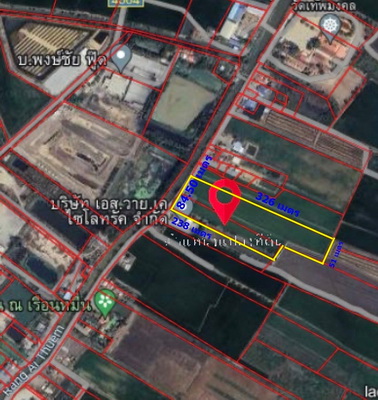 ที่ดินทำเลดี 14-1-31 ไร่ ต.เทพมงคล  อ.บางซ้าย จ.พระนครศรีอยุธยา 