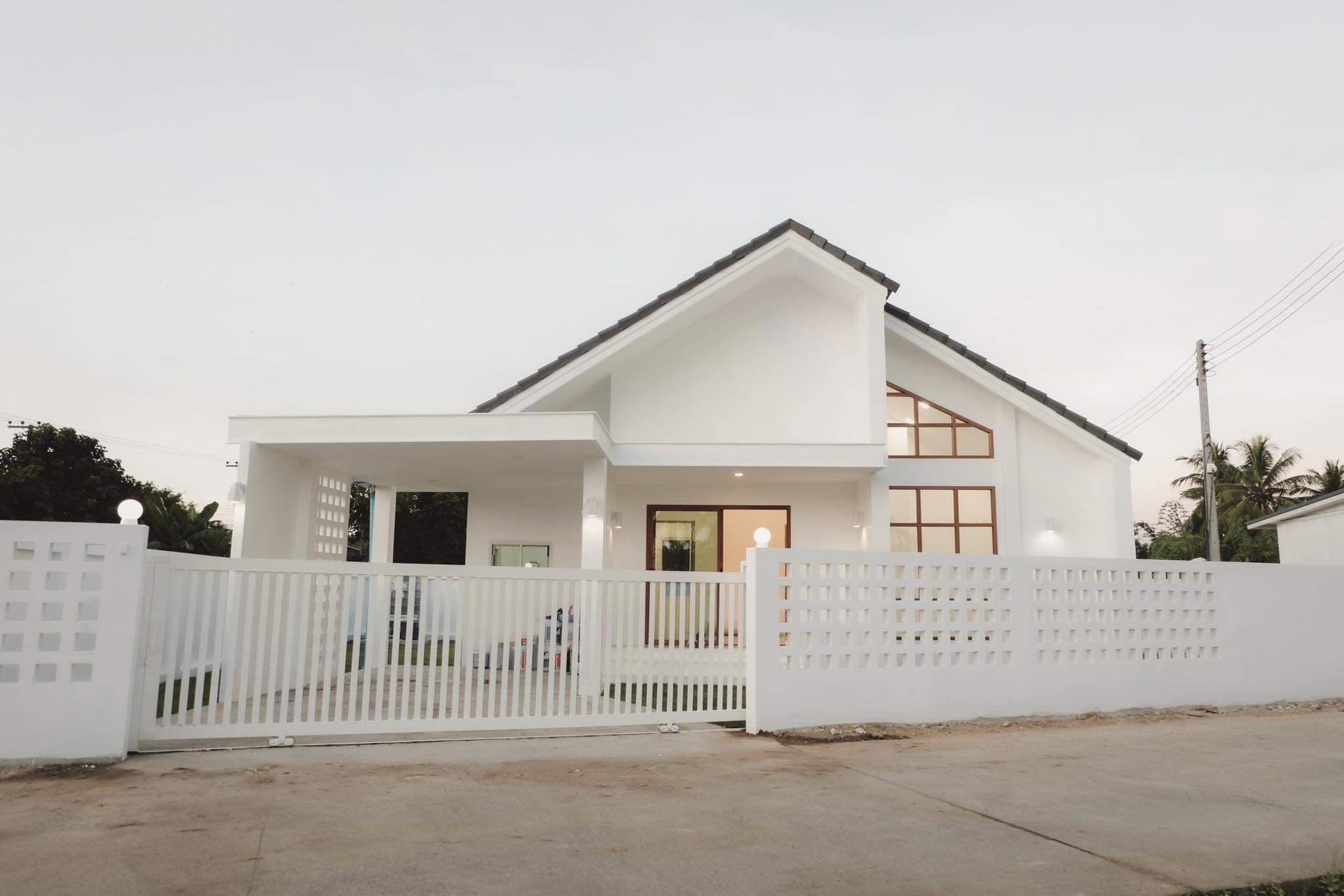 บ้านสร้างใหม่ สารภี เชียงใหม่ ราคา 1.9 ล้านบาท 3 ห้องนอน 2 ห้องน้ำ ขนาดที่ดิน 60 ตรว