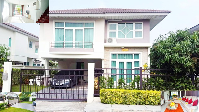 ใหญ่สุดในโครงการ เงียบสงบ บางแสน ขาย-เช่าบ้านเดี่ยว 2 ชั้น 4นอน 3น้ำ 2จอดรถ พักผ่อน 70ตรว. 215ตรม. เซ็นทรัล ชลบุรี 