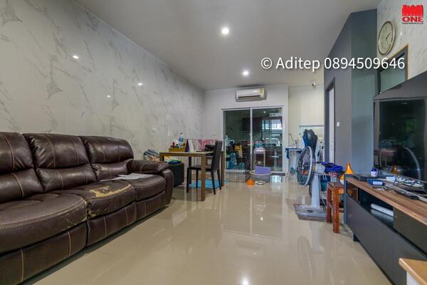 ขายทาวน์โฮม 3 ชั้น ฟลอร่า ติวานนท์ 19.4 ตรว. 3 ห้องนอน 3 ห้องน้ำ ติดถนนเลี่ยงเมืองนนทบุรี ใกล้ท่าน้ำนนท์ ใกล้รถไฟฟ้า MRT สายสีม่วง