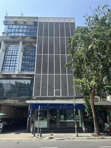 ขายอาคารพาณิชย์ 5.5 ชั้น 770 ตรม.ติดถนนสีลม ซอย28 บางรัก ใกล้ BTS สุรศักดิ์ ขนาดที่ดิน 35 ตรว.พื้นที่ใช้สอย 770 ตรม 