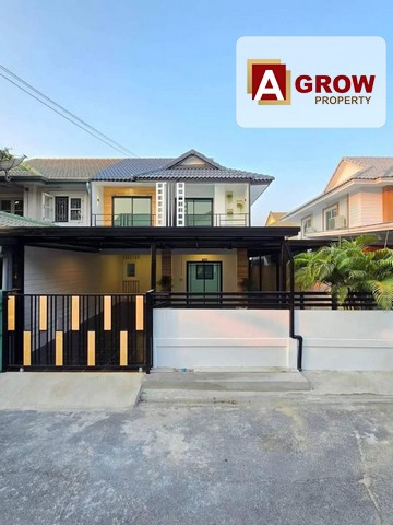 ม.พฤกษา30/1 บ้านแฝดพร้อมอยู่  รีโนเวทใหม่ทั้งหลัง 